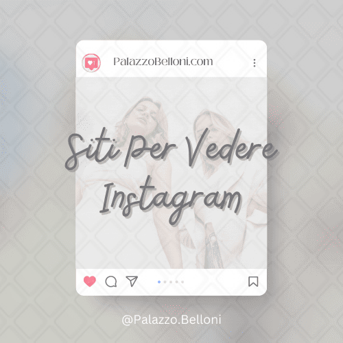 Siti per vedere Instagram