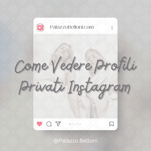 Come vedere profili privati Instagram