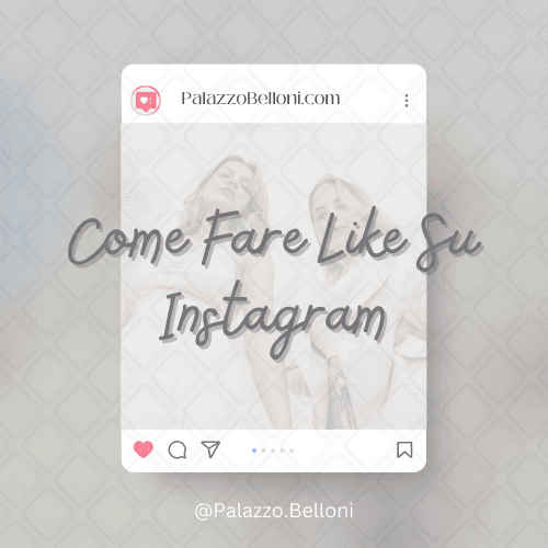 Come fare like su Instagram