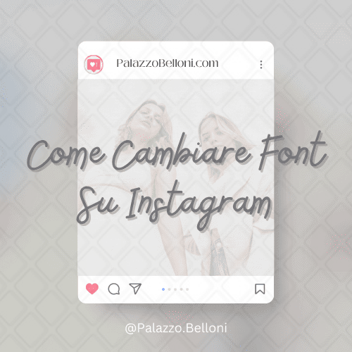 Come cambiare font su Instagram