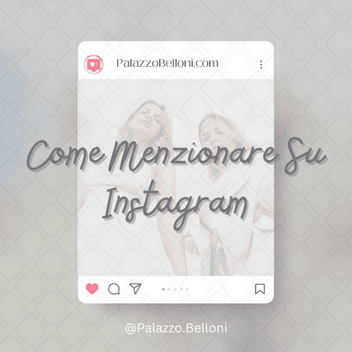 Come menzionare su Instagram