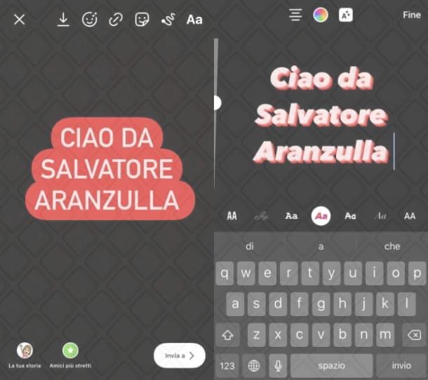 Instagram come cambiare font