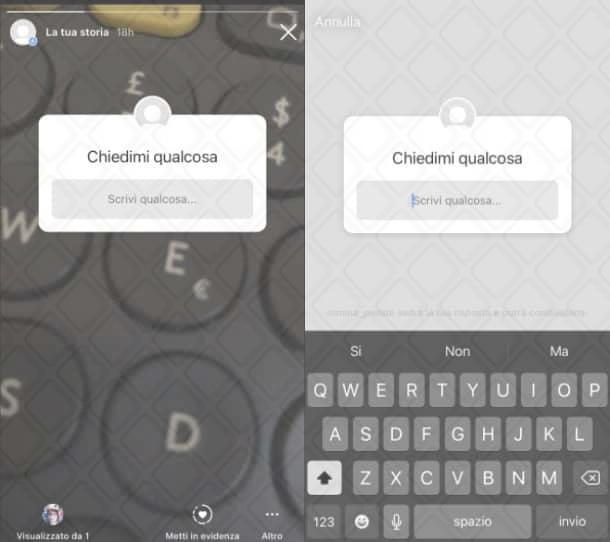 Come inviare domande anonime su Instagram stories