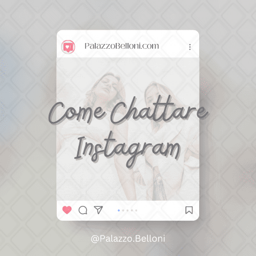 Come chattare Instagram