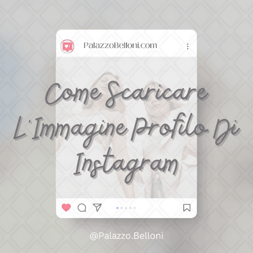 Come scaricare l’immagine profilo di Instagram