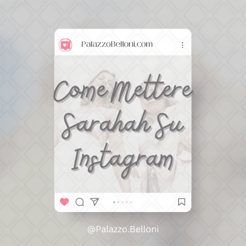 Come mettere Sarahah su Instagram