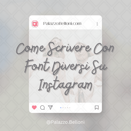 Come scrivere con font diversi su Instagram