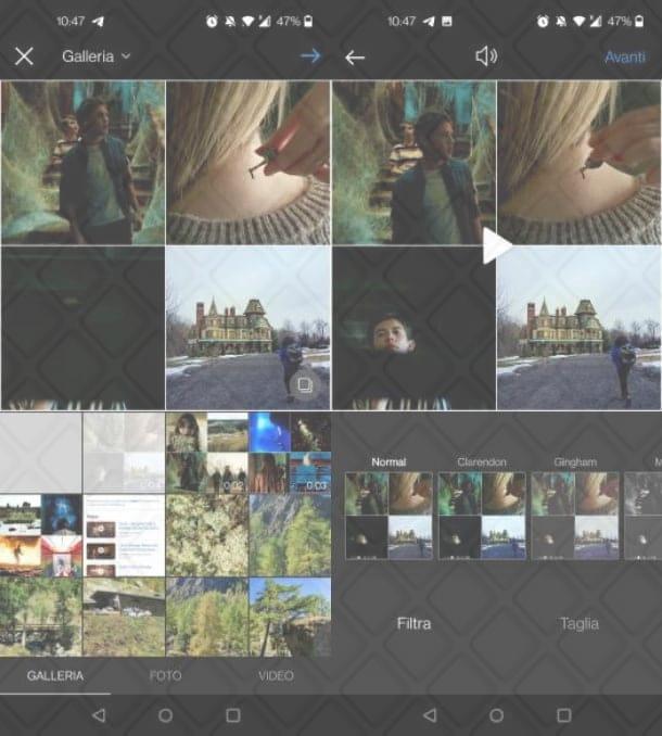 Come condividere foto e video su Instagram