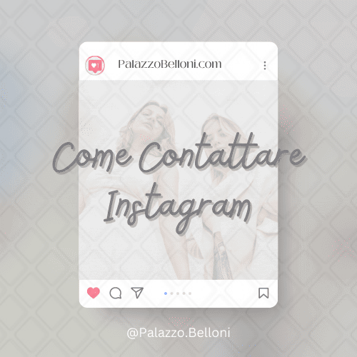 Come contattare Instagram