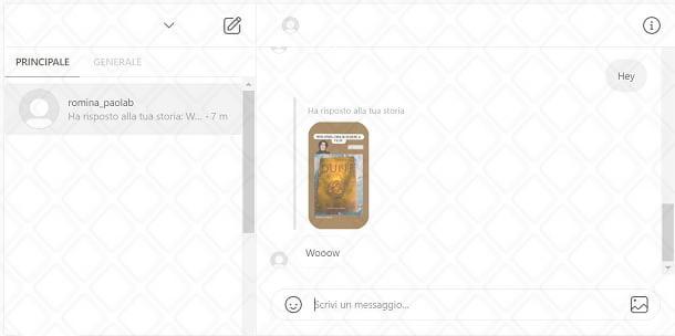 Risposte alle storie su Instagram