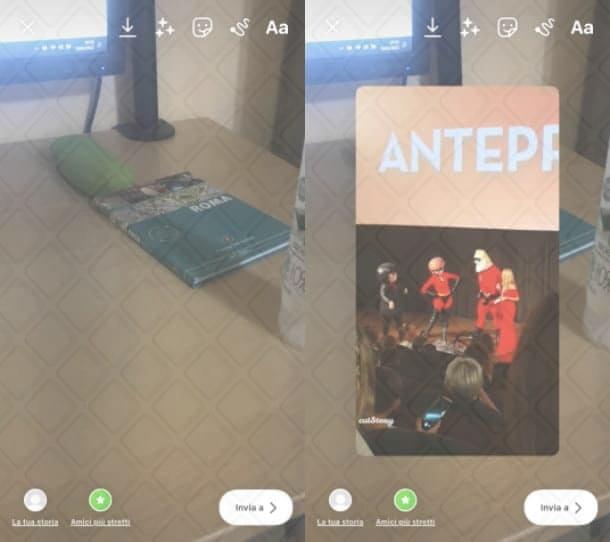 Come mettere foto e video nella stessa storia Instagram