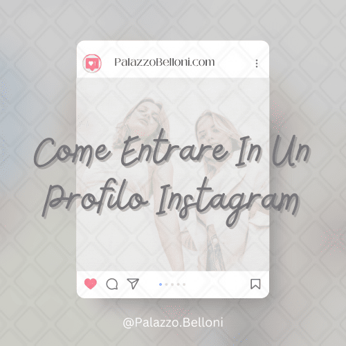 Come entrare in un profilo Instagram