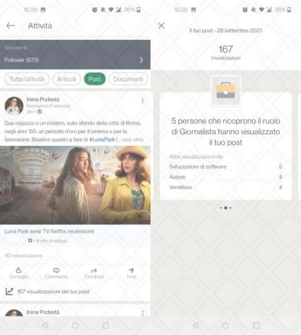 Come vedere chi visualizza i post su LinkedIn
