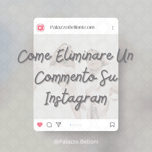 Come eliminare un commento su Instagram