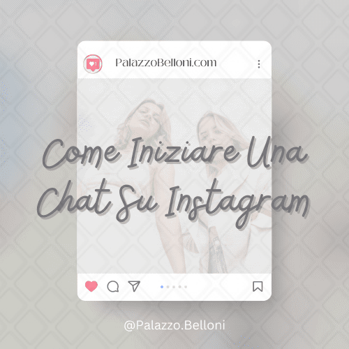 Come iniziare una chat su Instagram