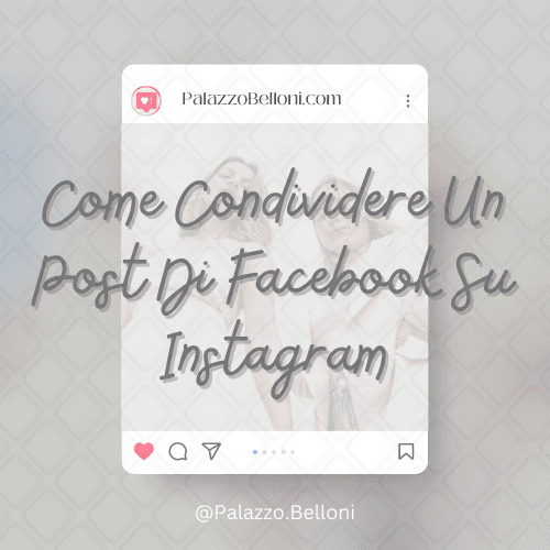 Come condividere un post di Facebook su Instagram