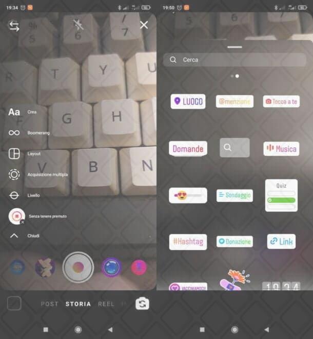 Come aggiungere emoticon alle storie di Instagram