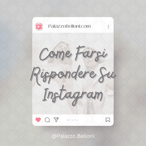 Come farsi rispondere su Instagram