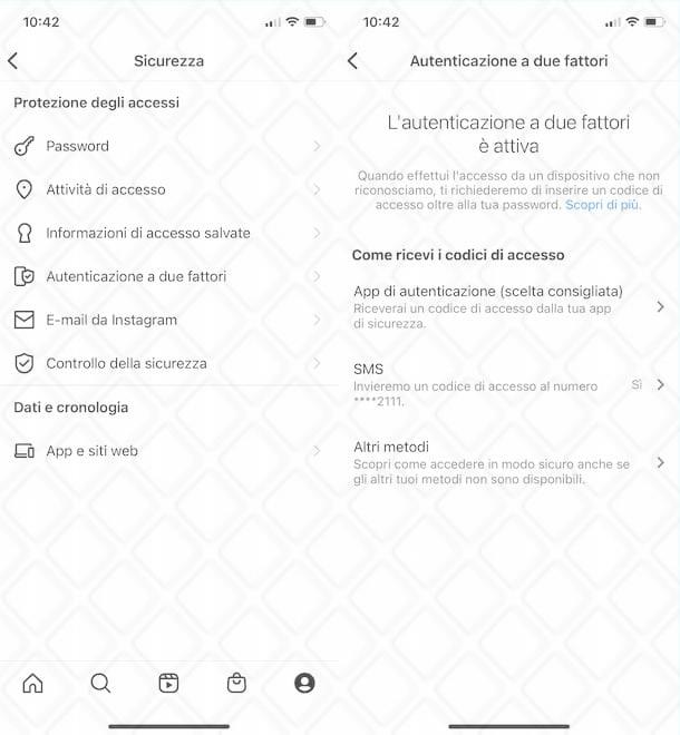 Come accedere a Instagram senza codice di backup