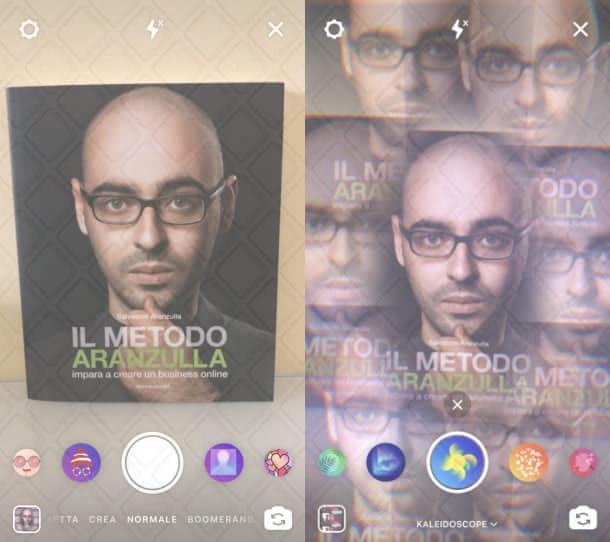 Migliori effetti Instagram stories