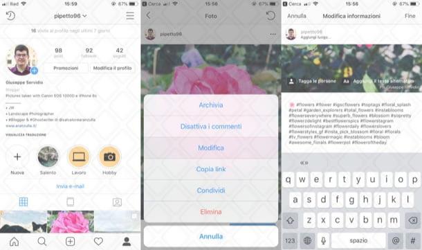 Come modificare le foto su Instagram