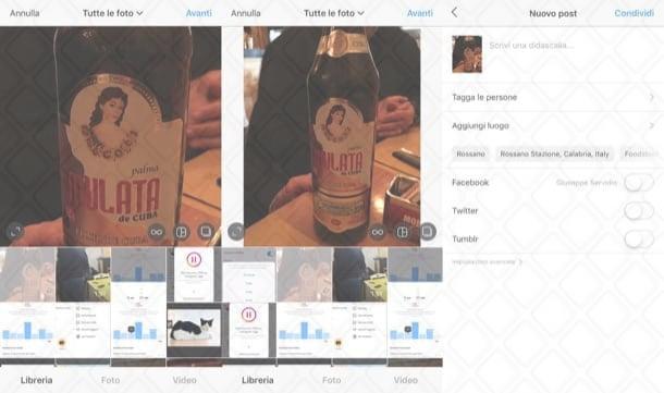 Come pubblicare immagini su Instagram senza doverle ritagliare