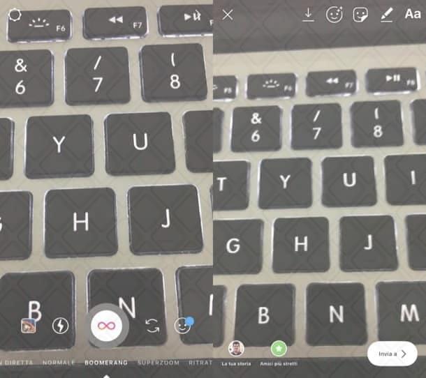 Effetto Boomerang Instagram