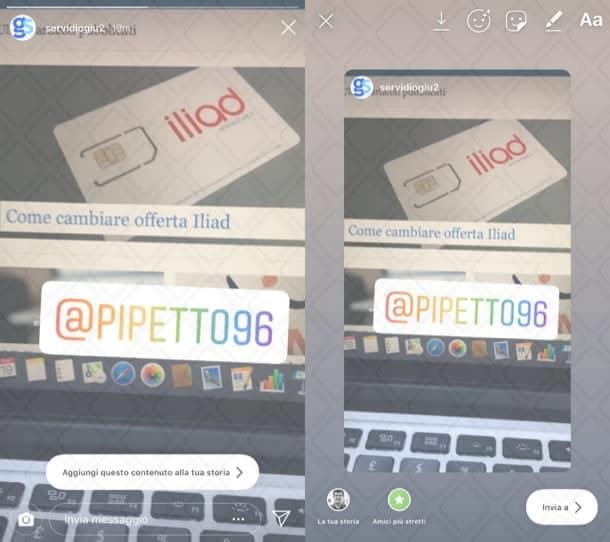 Come condividere video su Instagram di altri utenti