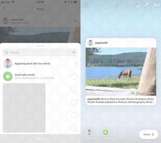 Come condividere una foto su Instagram Story