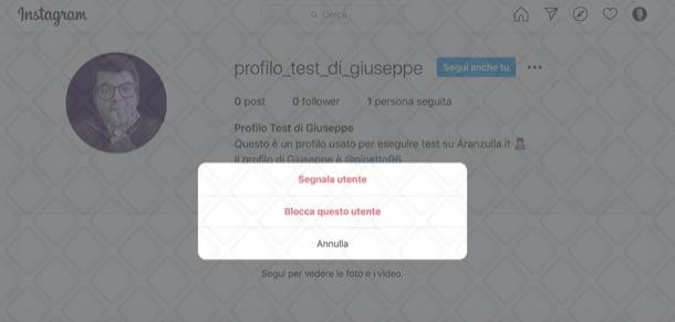 Come sbloccare una persona su Instagram