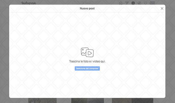 Come caricare video su Instagram da PC