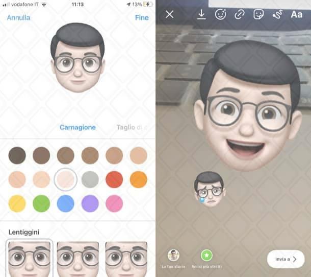 Aggiungere gli sticker su Instagram con iPhone