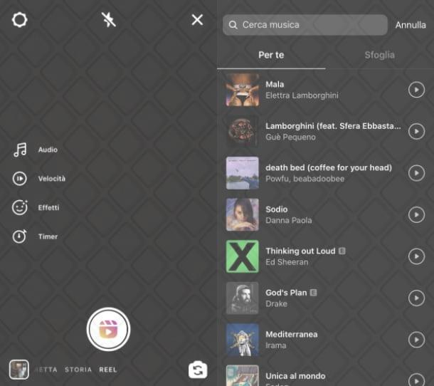 Come fare video su Instagram con musica su Instagram Reel