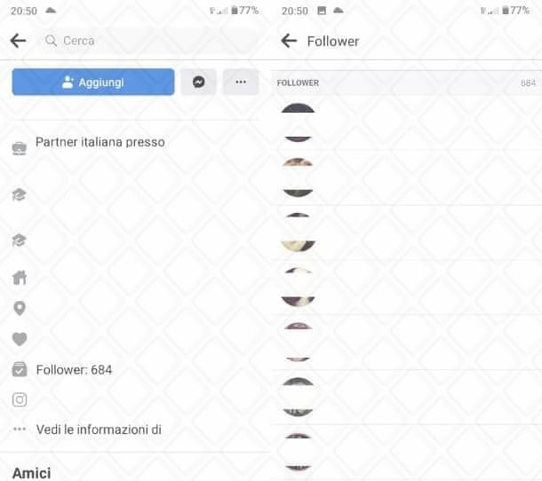 Visualizzare i follower su Instagram