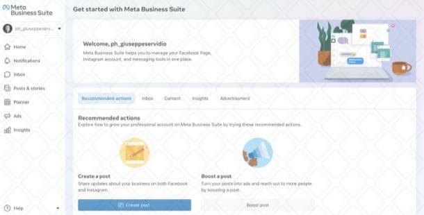 Meta Business Suite