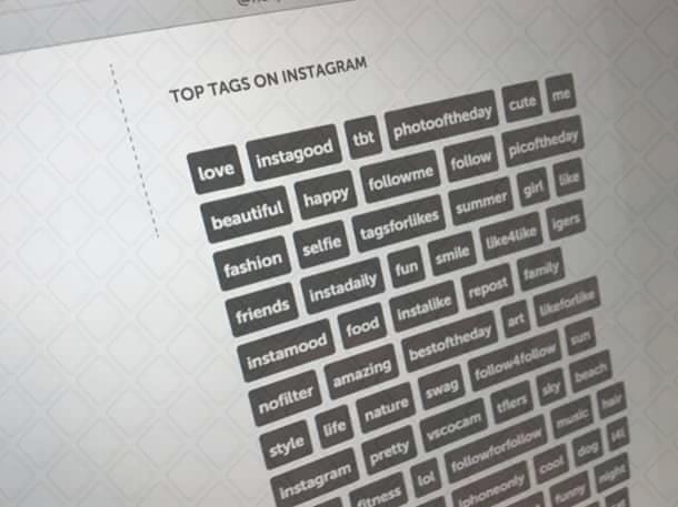 Come utilizzare gli hashtag su Instagram