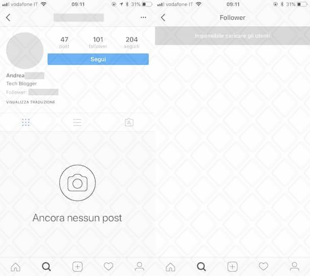 Come scoprire chi ti ha bloccato su Instagram