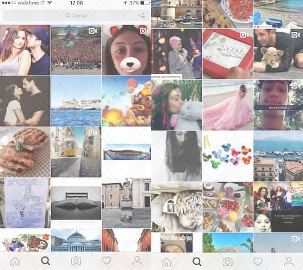 Ottenere ispirazione dai contenuti di tendenza su Instagram