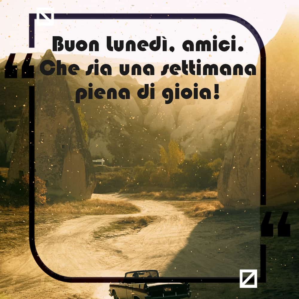 Lunedì felice