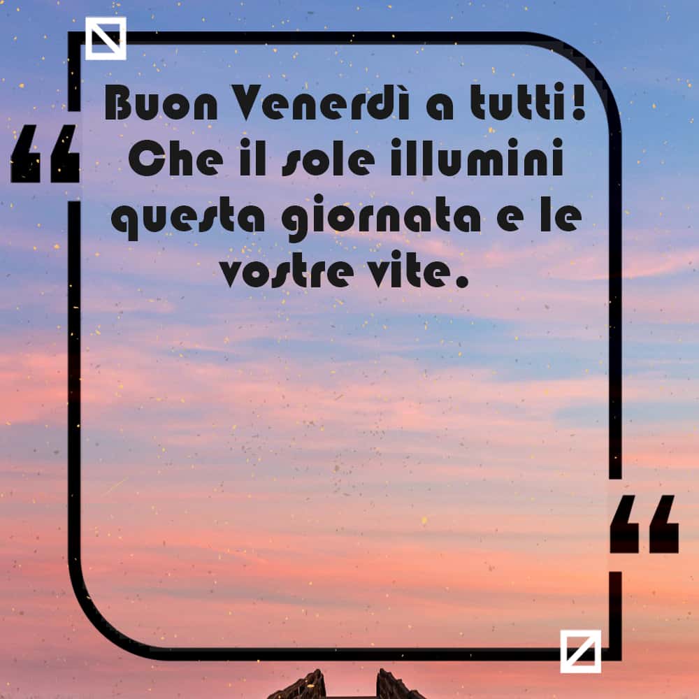 Venerdì di emozioni