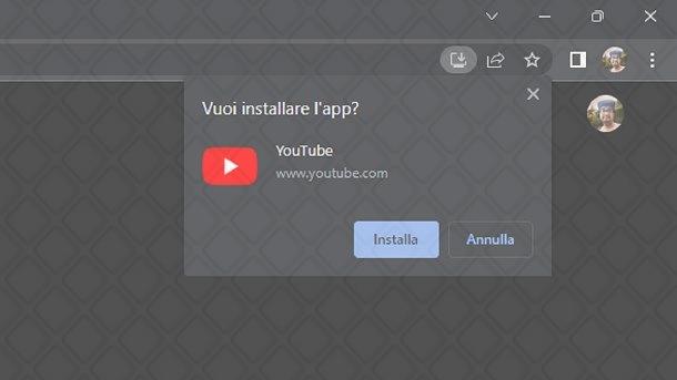 Programma YouTube per PC gratis PWA