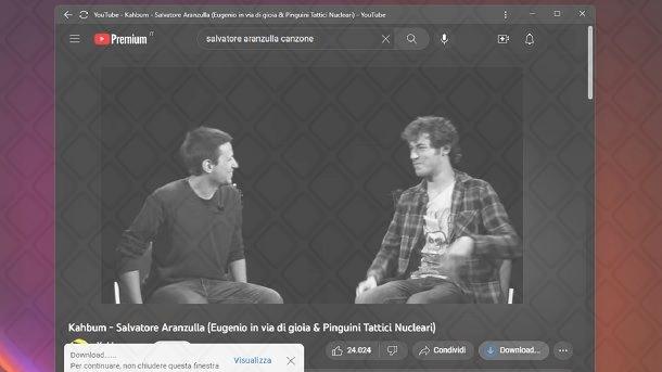 Strumento per scaricare musica da YouTube Premium
