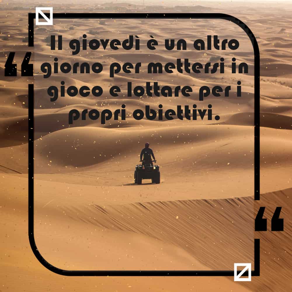 Proverbi di giovedì