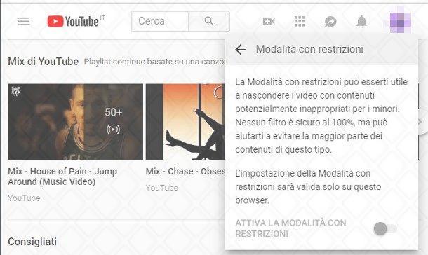 Attivare la Modalità con restrizioni su Instagram dal PC