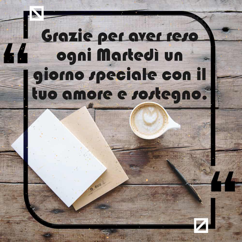 Martedì gioia