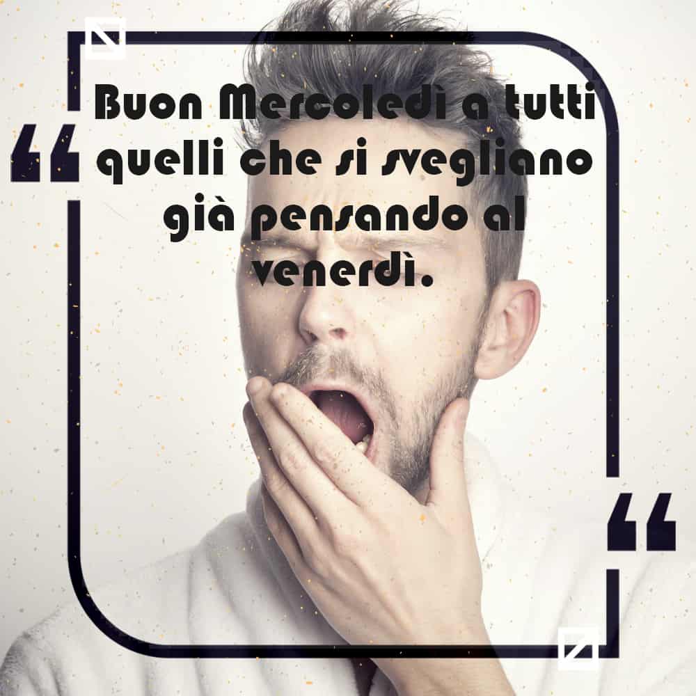 Mercoledì gioia